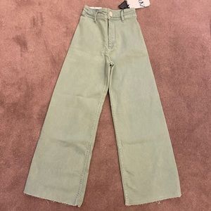 Zara Marine Straight Leg Jeans